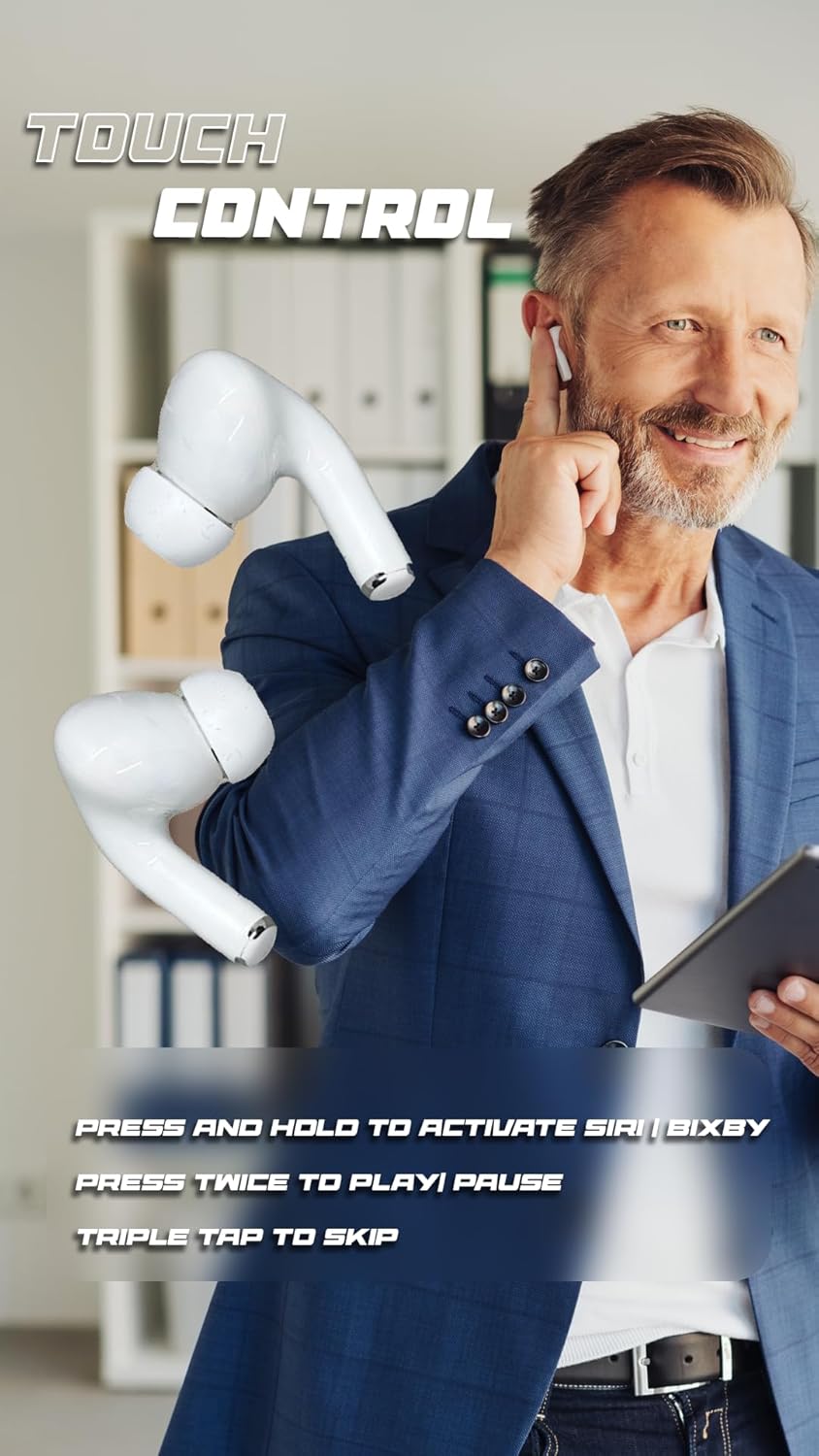 Norden TWS Pinnacle Pro Wireless Bluetooth 5.3 Earphones with Type-C Charging